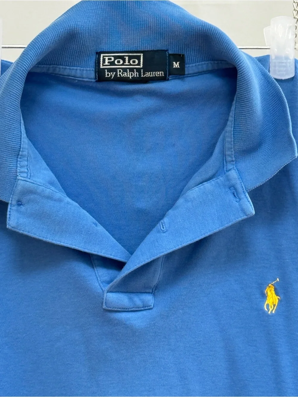 Bundle of 2.  Ralph Lauren Men's Polo Shirts in Pink and Blue